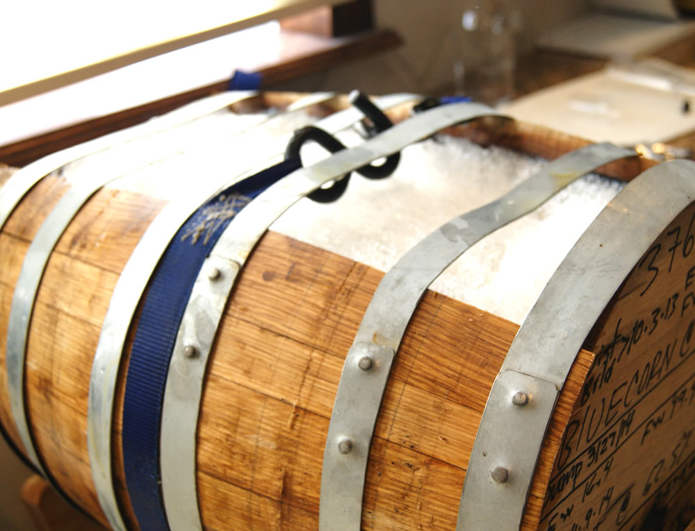 Fill barrel with fresh wort