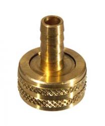 Brass Hose - Female Hose x 3/8'' Barb