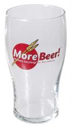 MoreBeer! Imperial Pint Glass (20 oz)