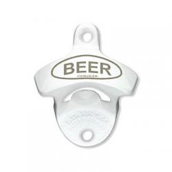 Beer Cerveza Starr Bottle Opener - White